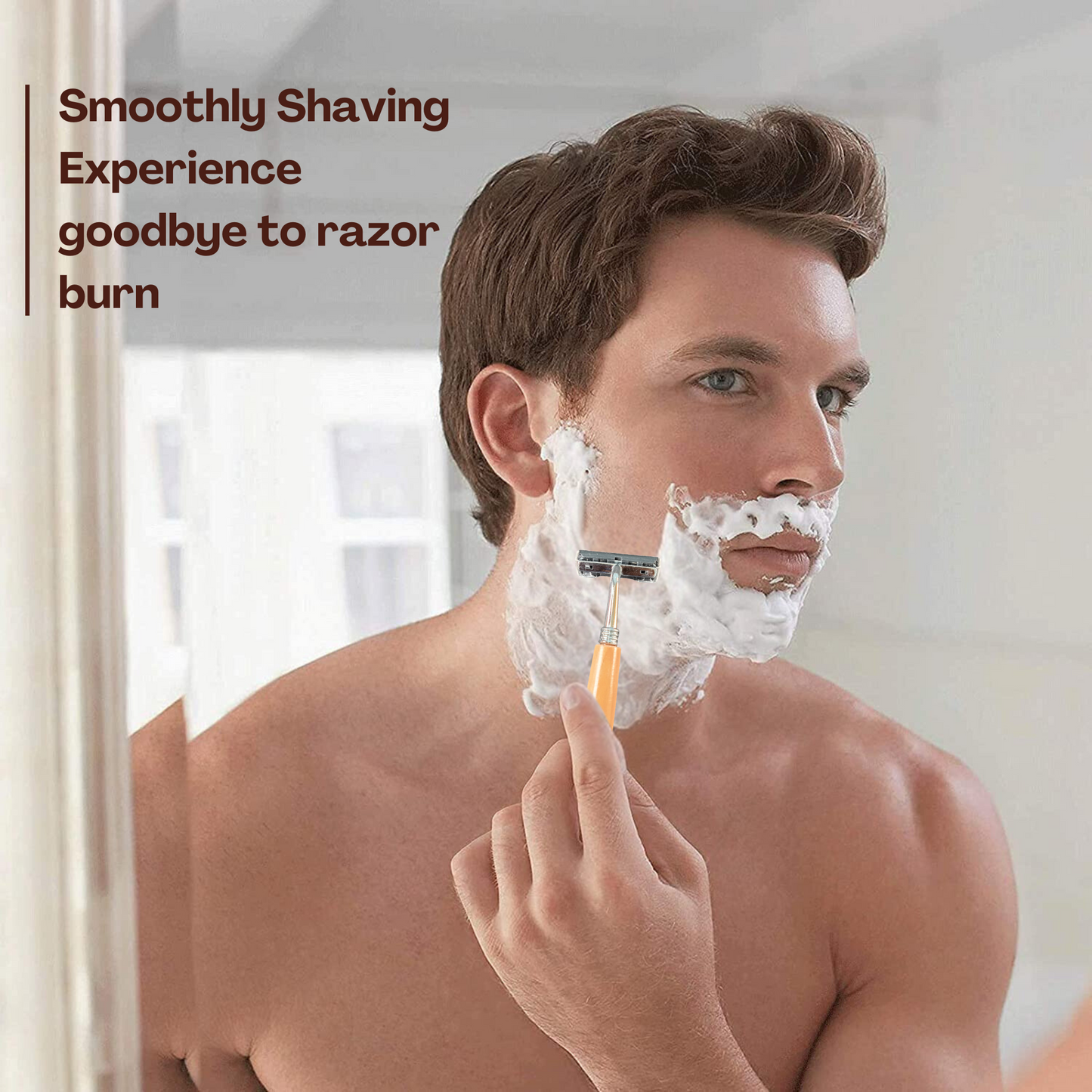 Eco-Friendly Wooden Shaving Razor | Premium Quality, Plastic-Free Shaving Solution