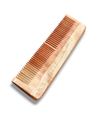 Handcrafted Wooden Lily Comb | Eco-Friendly & Gentle Hair Care