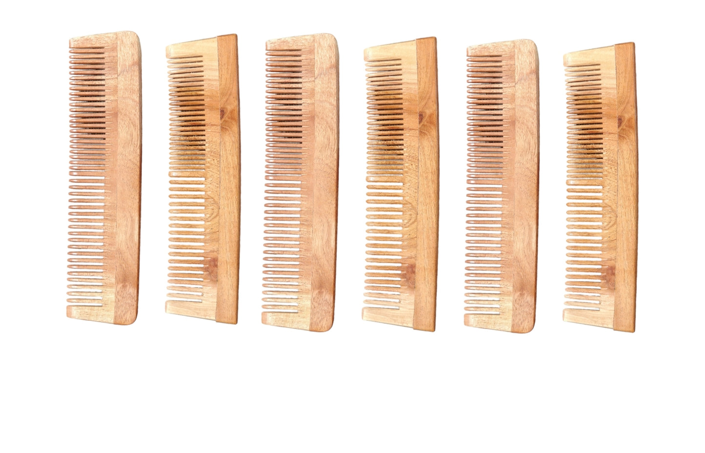 Handcrafted Wooden Lily Comb | Eco-Friendly & Gentle Hair Care