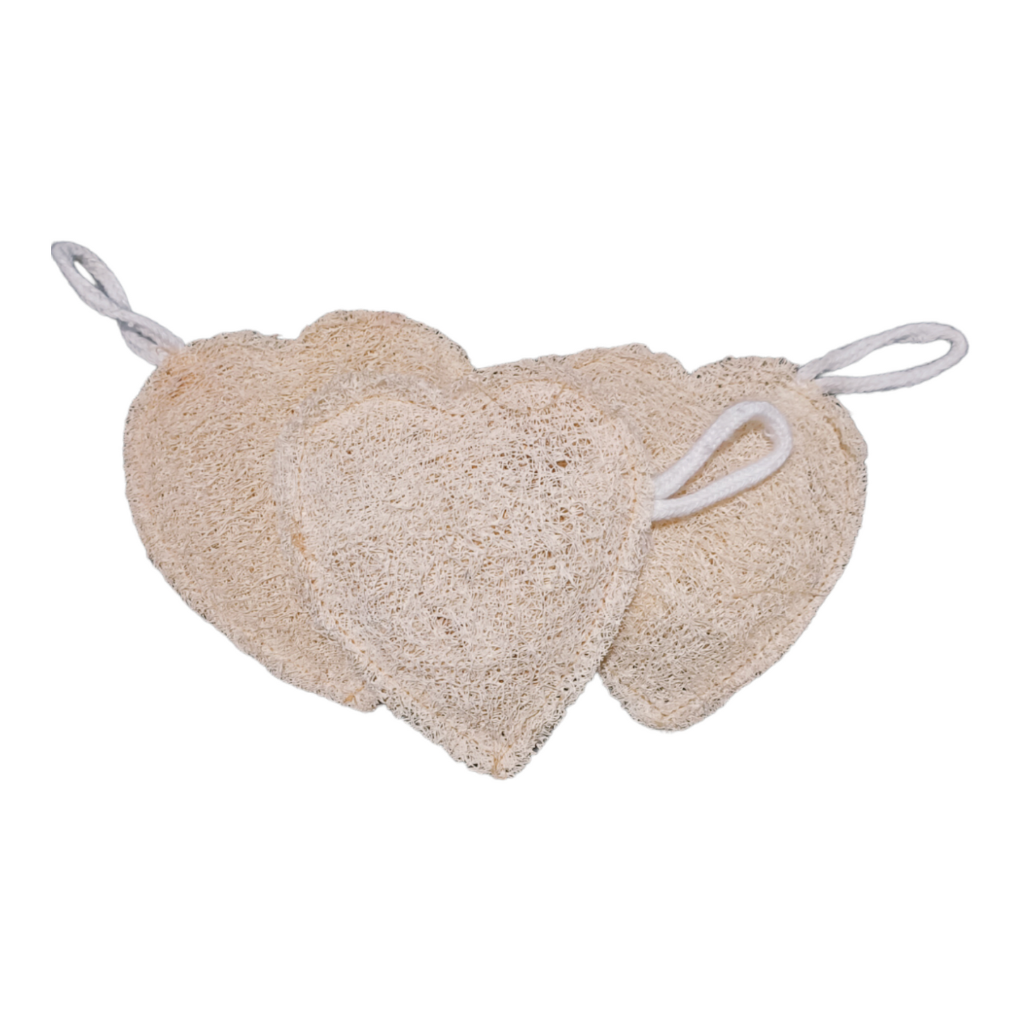 Natural Heart-Shaped Gourd Loofah - Eco-Friendly & Gentle Exfoliation