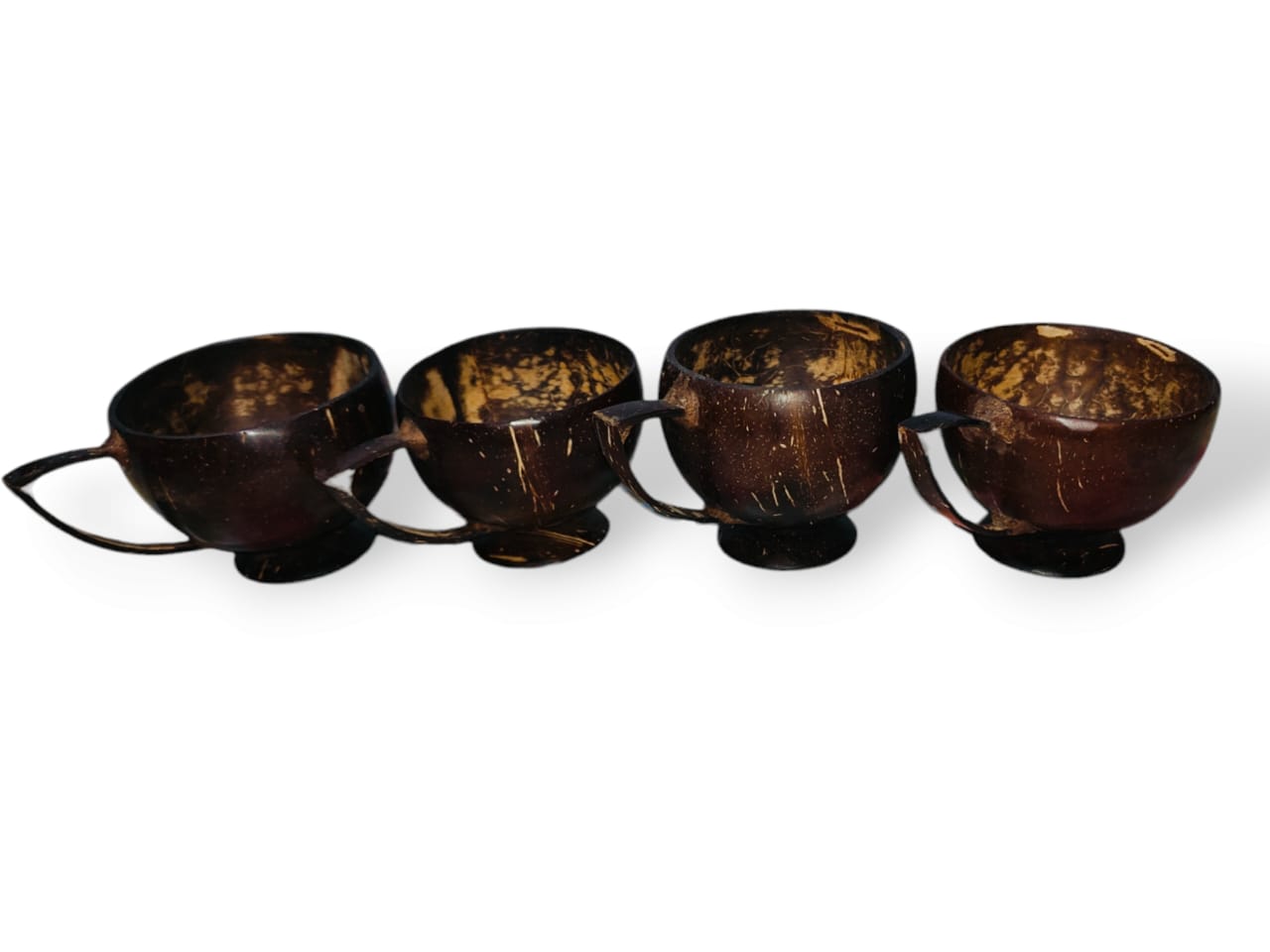 Eco Gree Coconut Shell Tea Cup | Sustainable & Stylish Eco-Friendly Drinkware-150ML Capacity