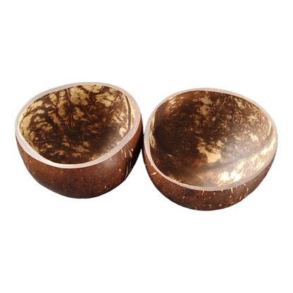 Eco Gree Handcrafted Coconut Shell Bowls (200ml)