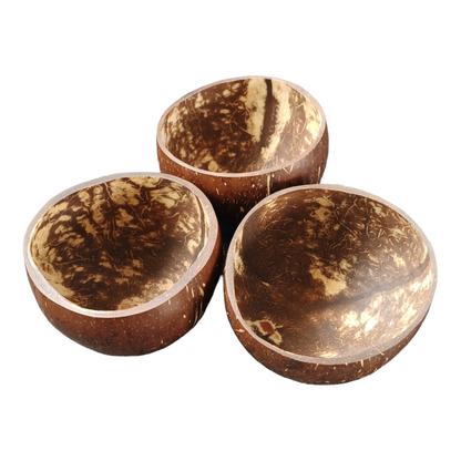 Eco Gree Handcrafted Coconut Shell Bowls (200ml)