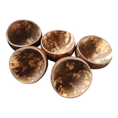 Eco Gree Handcrafted Coconut Shell Bowls (200ml)