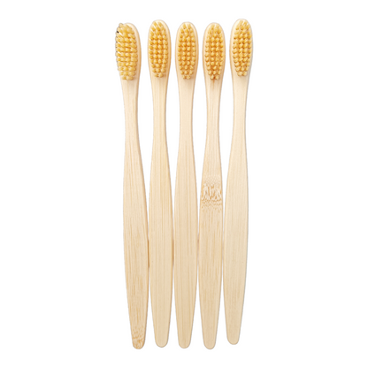 Eco-Friendly C Curve Fiber Bamboo Toothbrush - Sustainable Oral Care