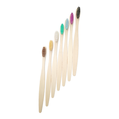 Eco-Friendly C Curve Bamboo Toothbrush Combo – Stylish, Sustainable, and Effective